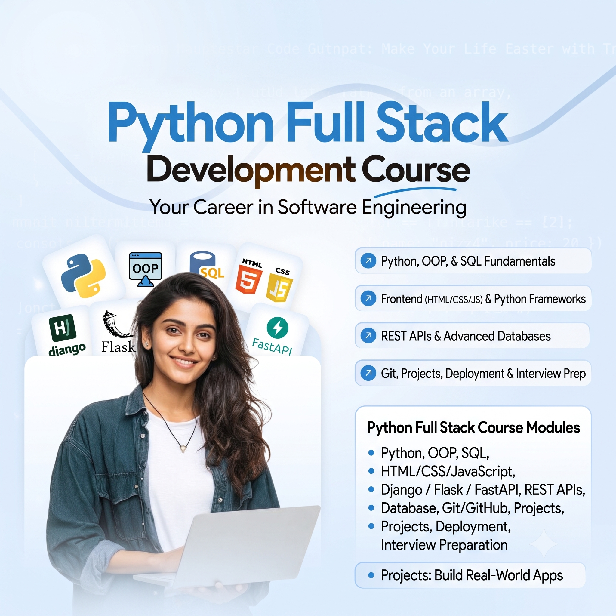 Full Stack Python course